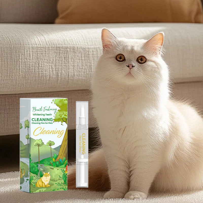 🐕‍🦺🐈Szczoteczka do czyszczenia i wybielania zębów zwierząt domowych