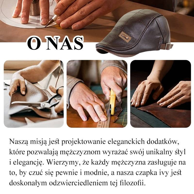 Skórzany beret nowej generacji