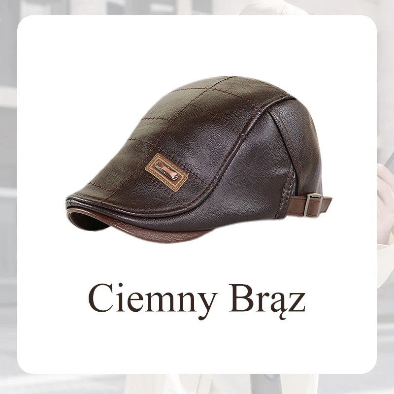 Skórzany beret nowej generacji