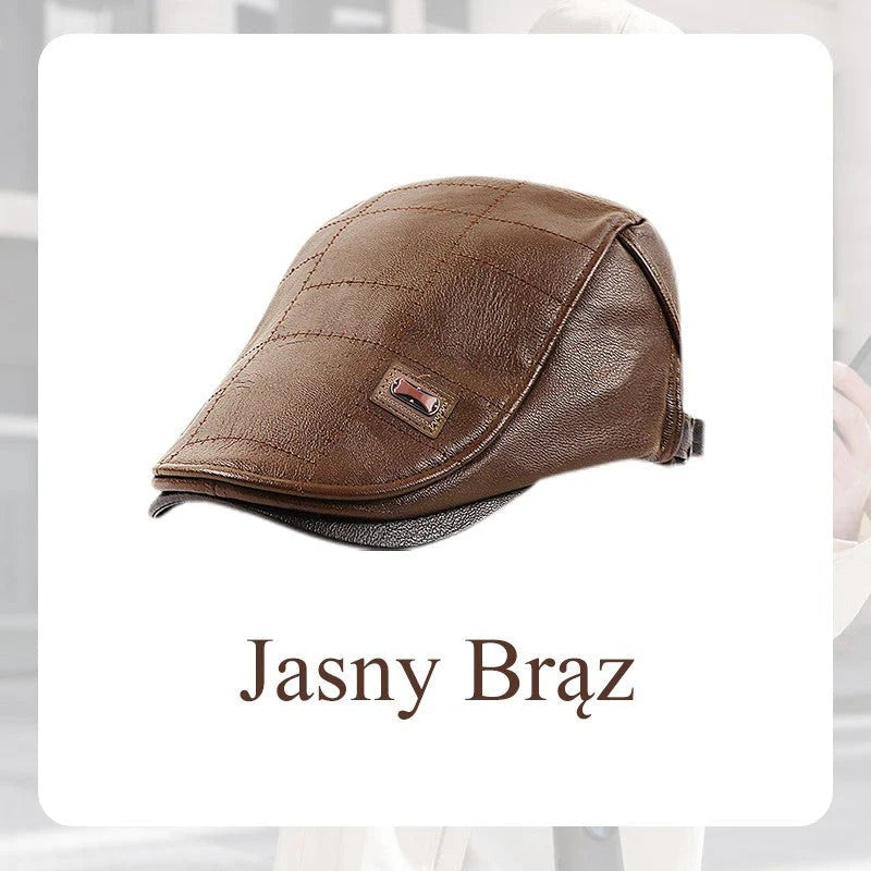 Skórzany beret nowej generacji
