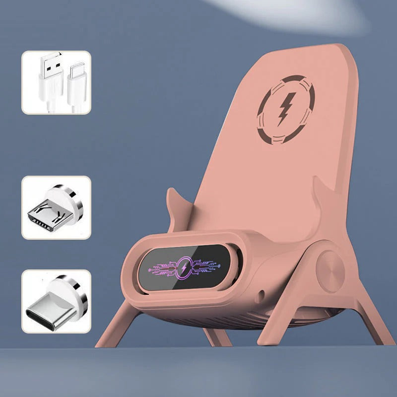 ⚡Szybka bezprzewodowa ładowarka stojąca