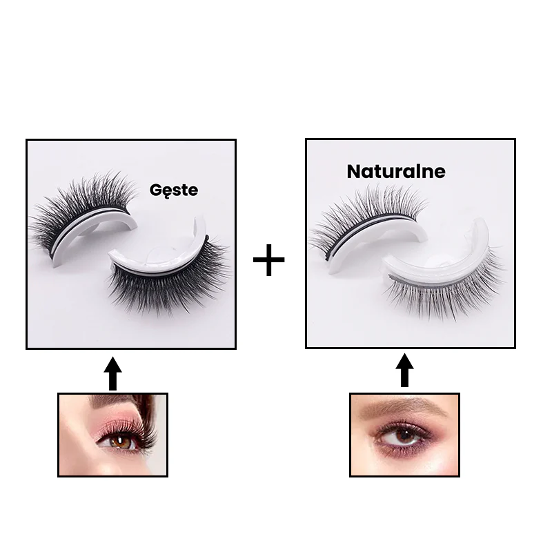 ✨Wodoodporne, wielokrotnego użytku sztuczne rzęsy✨