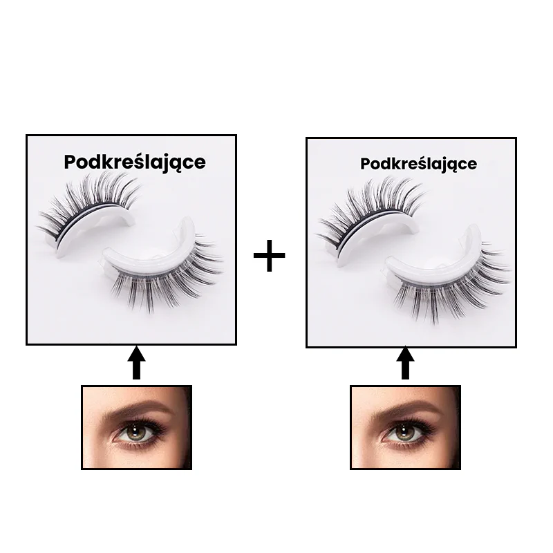 ✨Wodoodporne, wielokrotnego użytku sztuczne rzęsy✨