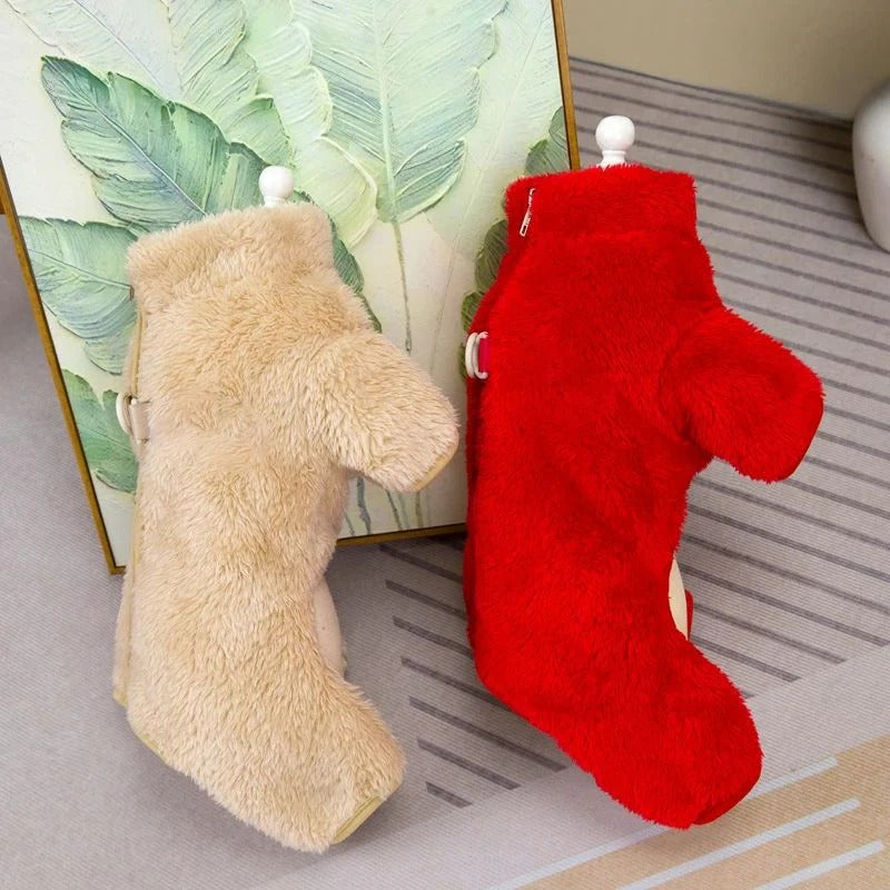 Płaszcz zimowy dla psa z zamkiem błyskawicznym z tyłu🐕