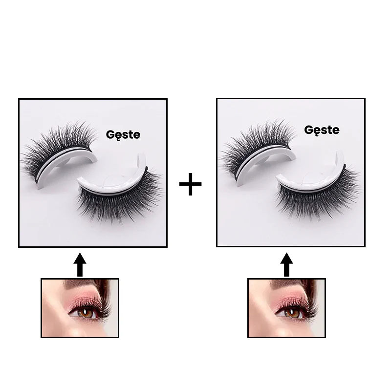 ✨Wodoodporne, wielokrotnego użytku sztuczne rzęsy✨