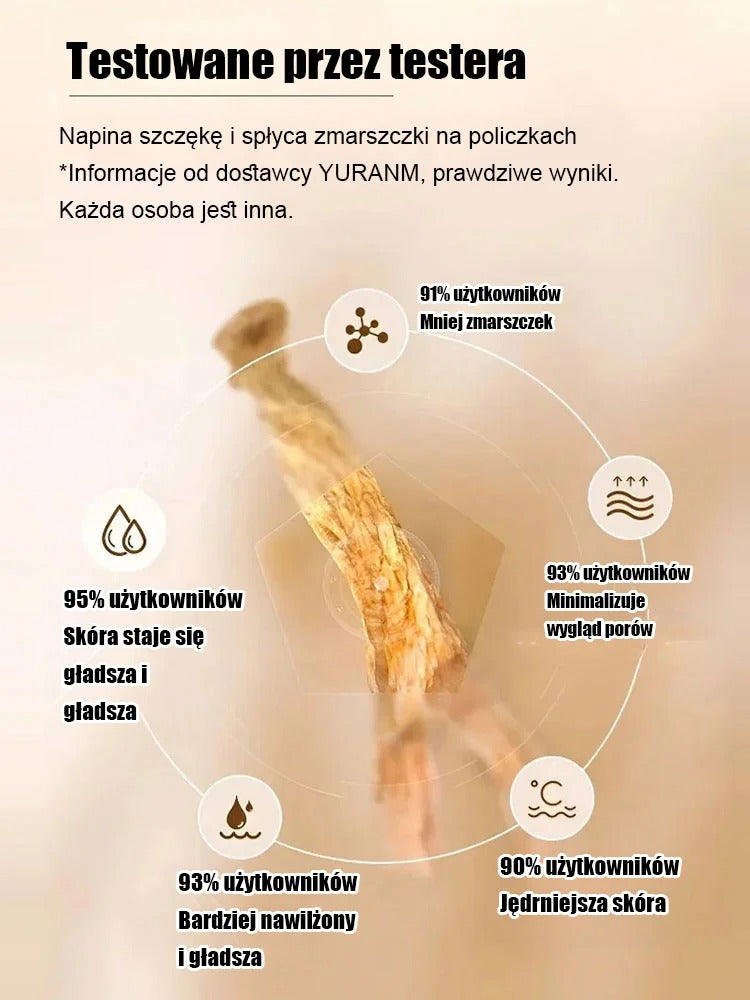 Serum odmładzające z ekstraktem z żeń-szenia przeciwzmarszczkowym 30 lat młodszy