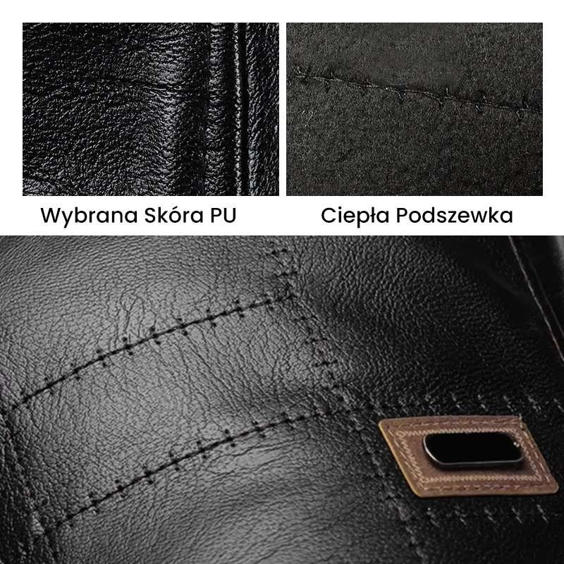 Skórzany beret nowej generacji